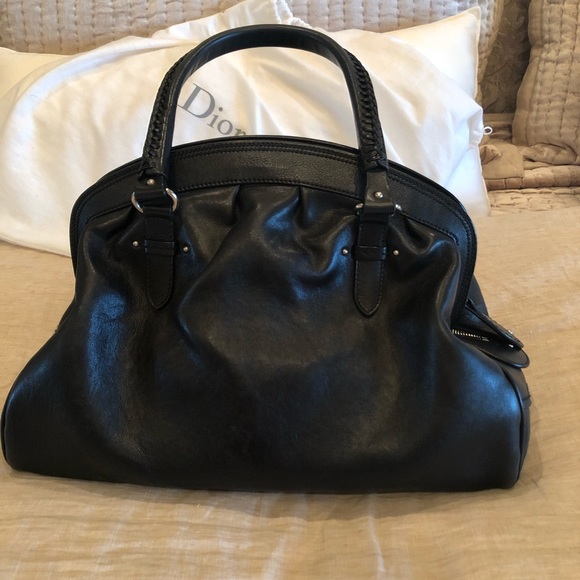 100% authentic Christian Dior black leather bag❣️ - Picture 6 of 12